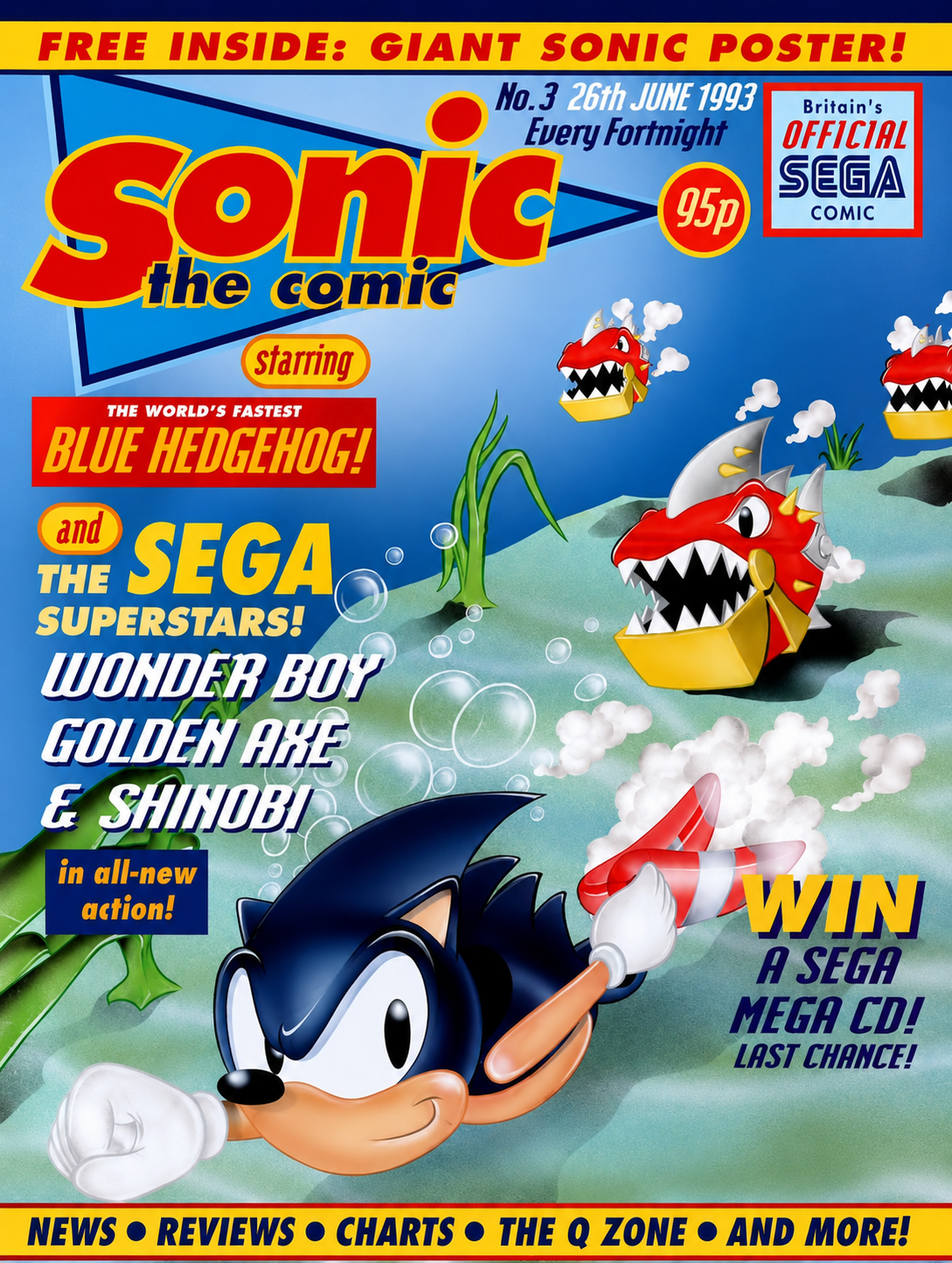 FREE: Sonic the Comic Issue 3 - Remastered