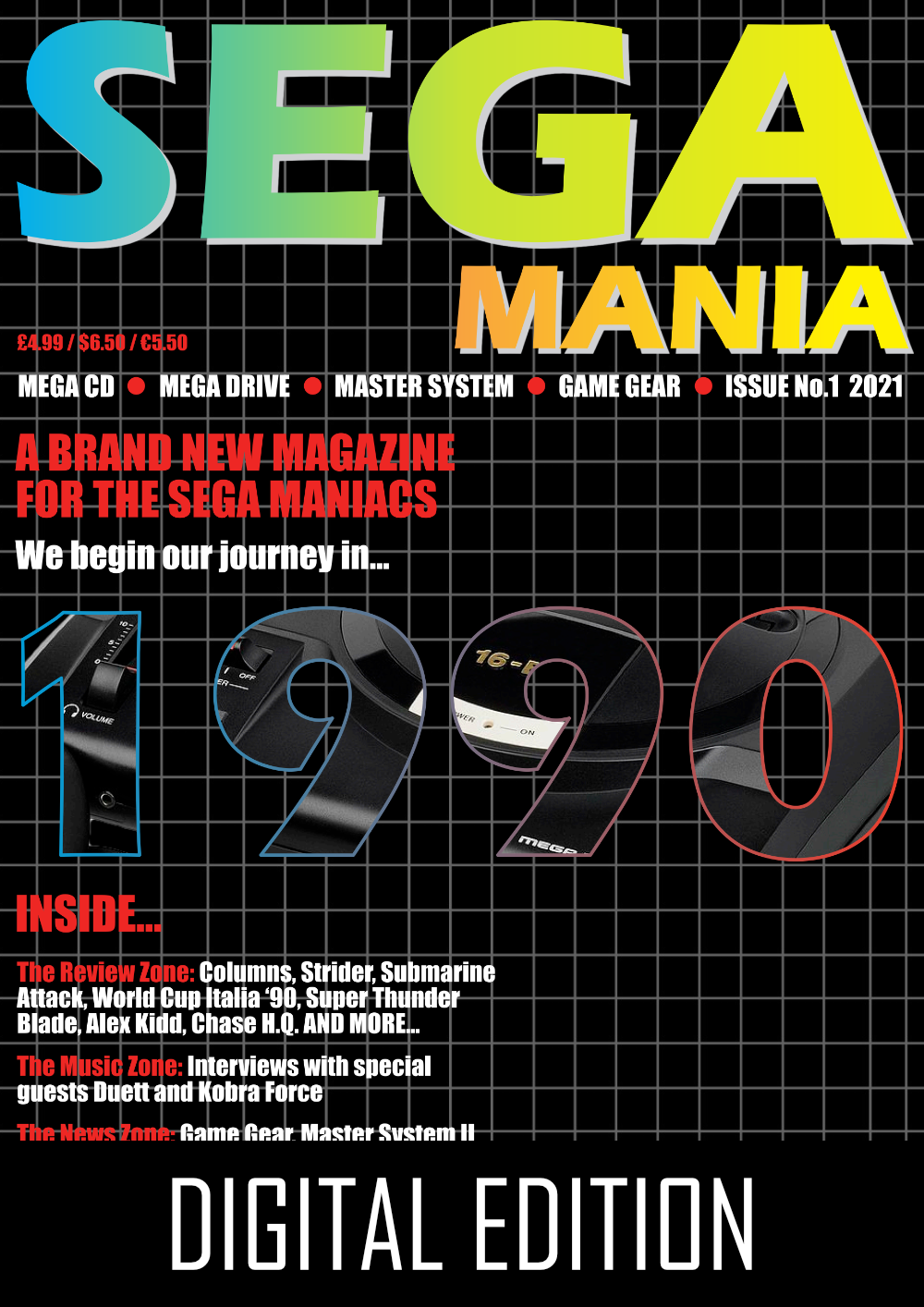 Sega Mania Issue #1 Digital Edition
