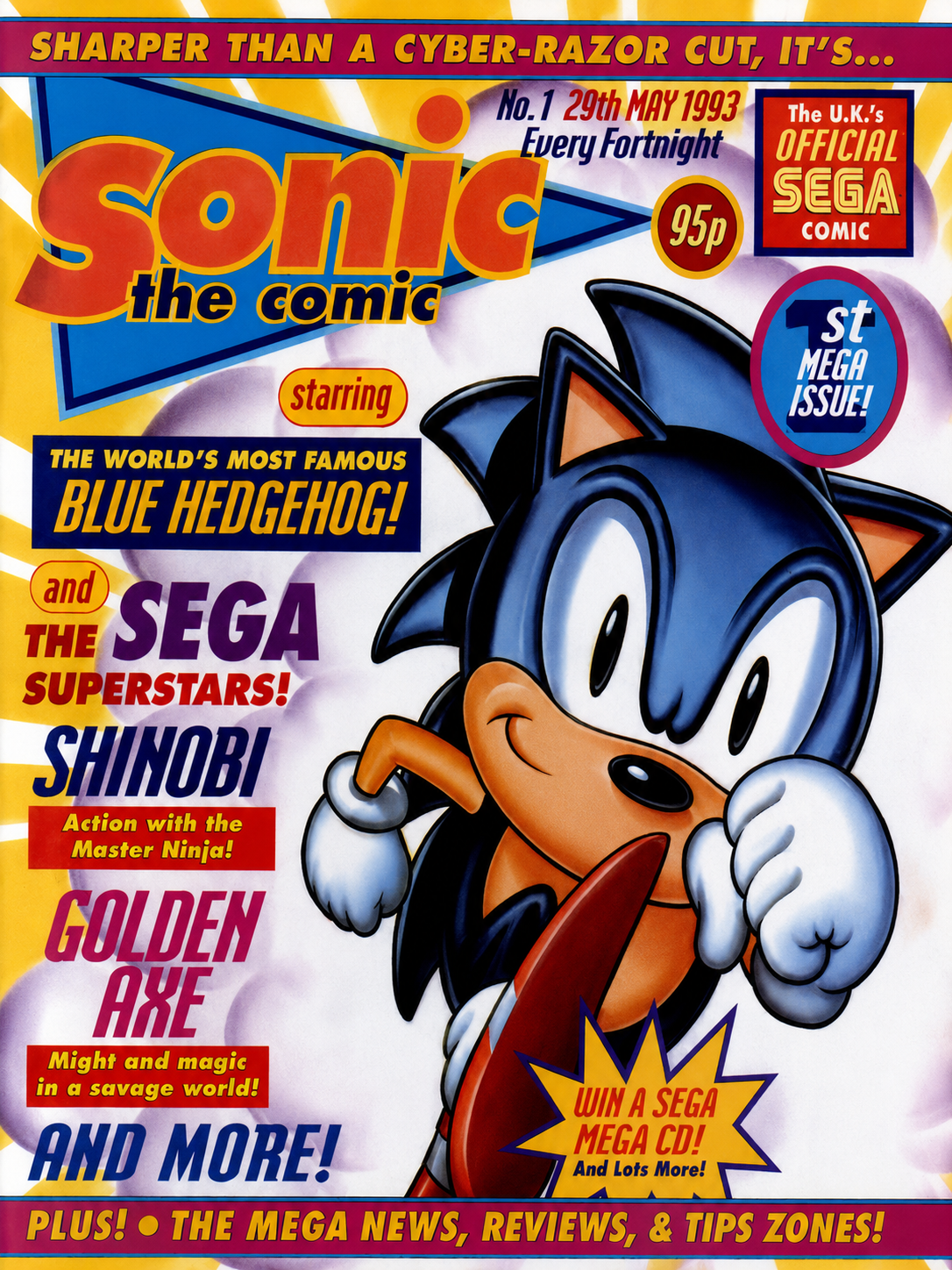 FREE: Sonic the Comic Issue 1 - Remastered