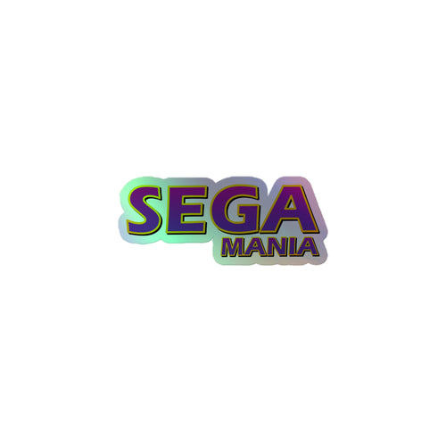 Sega Mania Holographic Stickers – 3x3 inch